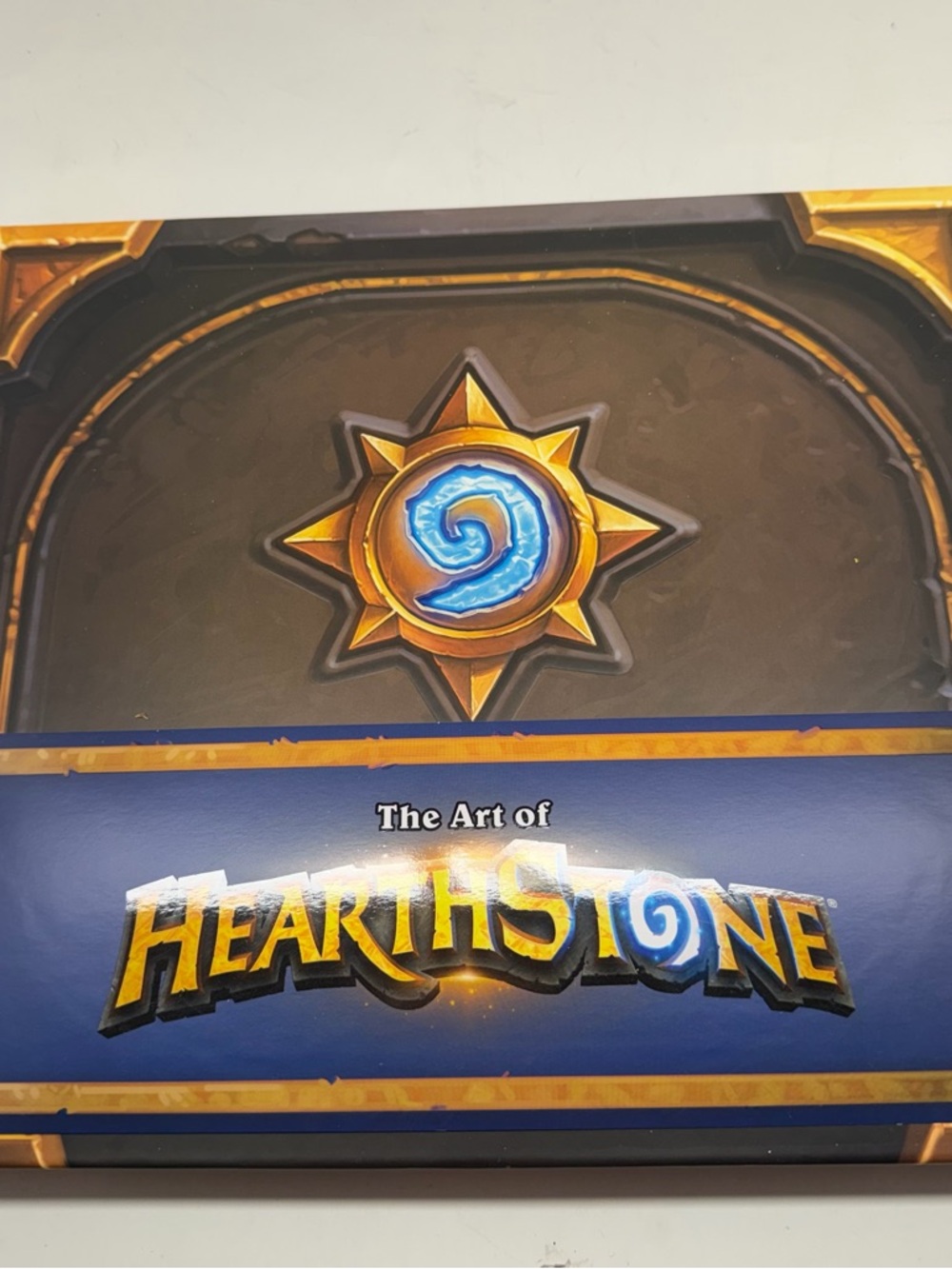 The Art of Hearthstone Coffee Table Book - Blue and Gold